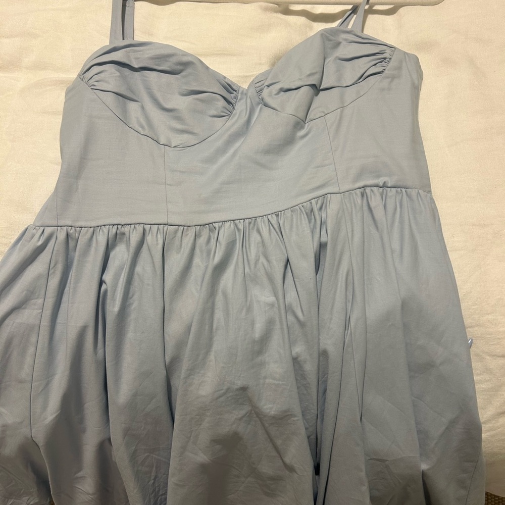 Reformation Blue Mini Dress